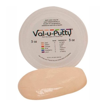 Fabrication Enterprises Val-u-Putty Exercise Putty, Pear, XX-Soft, 3 Ounce 734412